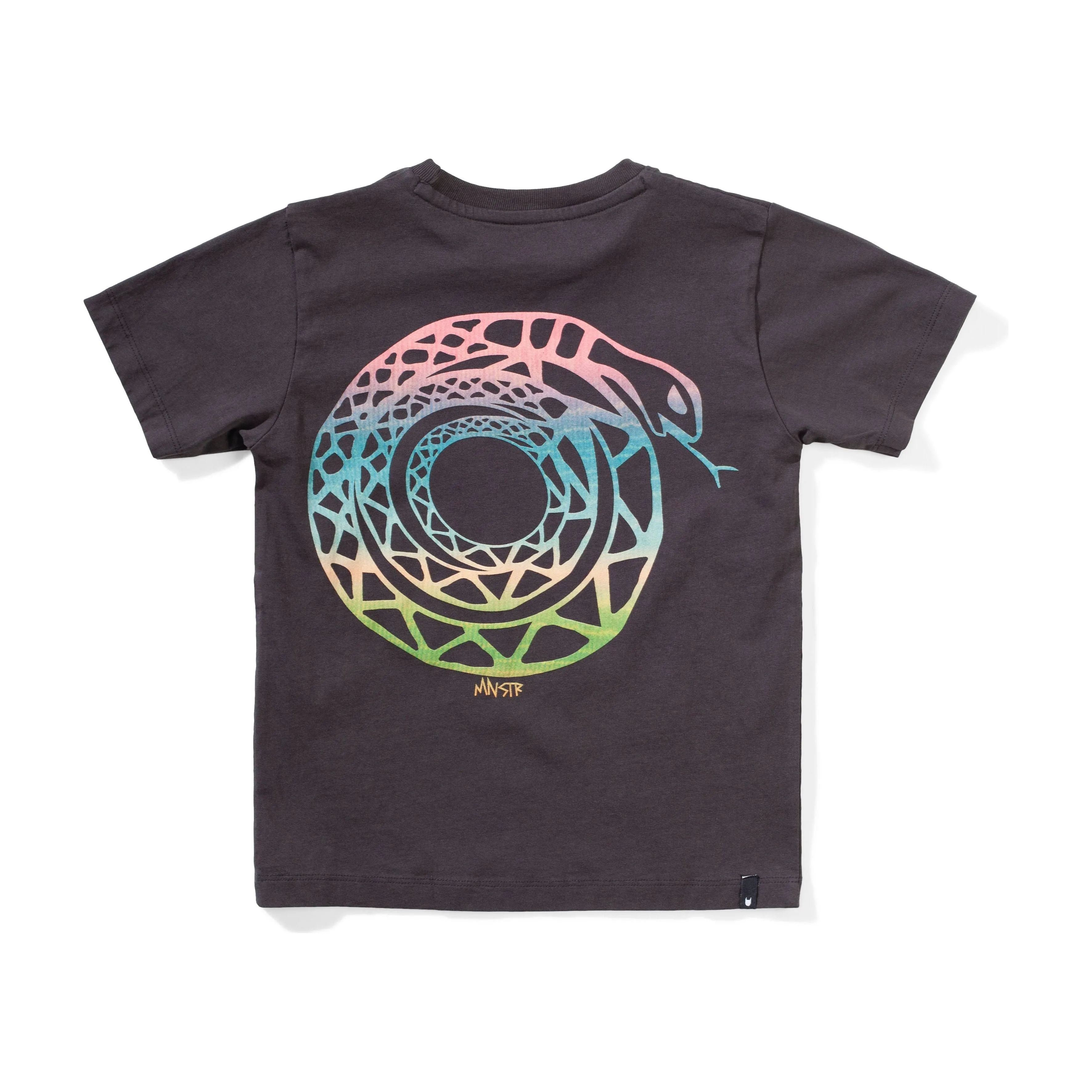 Ladder Ss Tee - Soft Black
