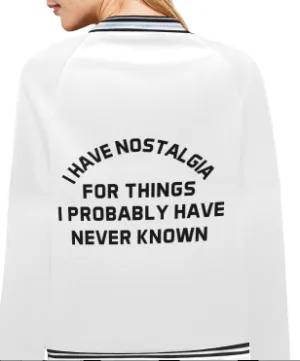 Ladies Jimin Nostalgia Bomber Jacket
