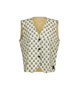 LE SONNET Forget Me Not Vest - Beige