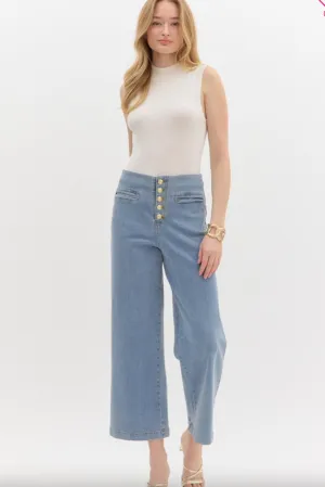 Light Denim Pants