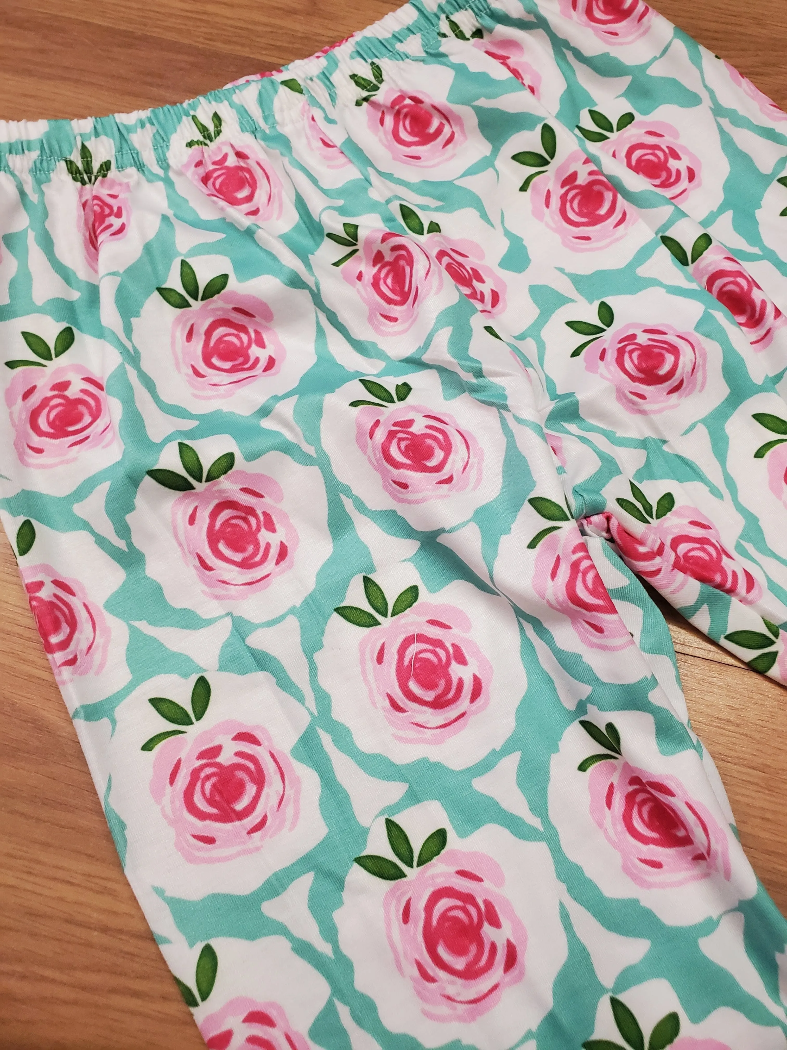 Light Floral Children's Pants