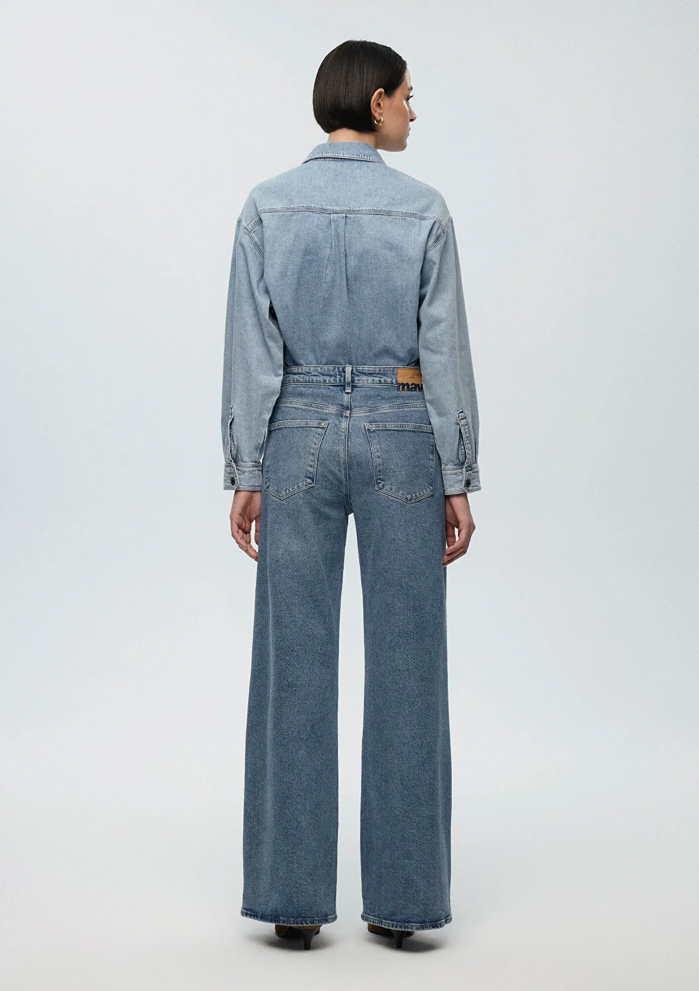 Linda Light Used Denim Jean Pants