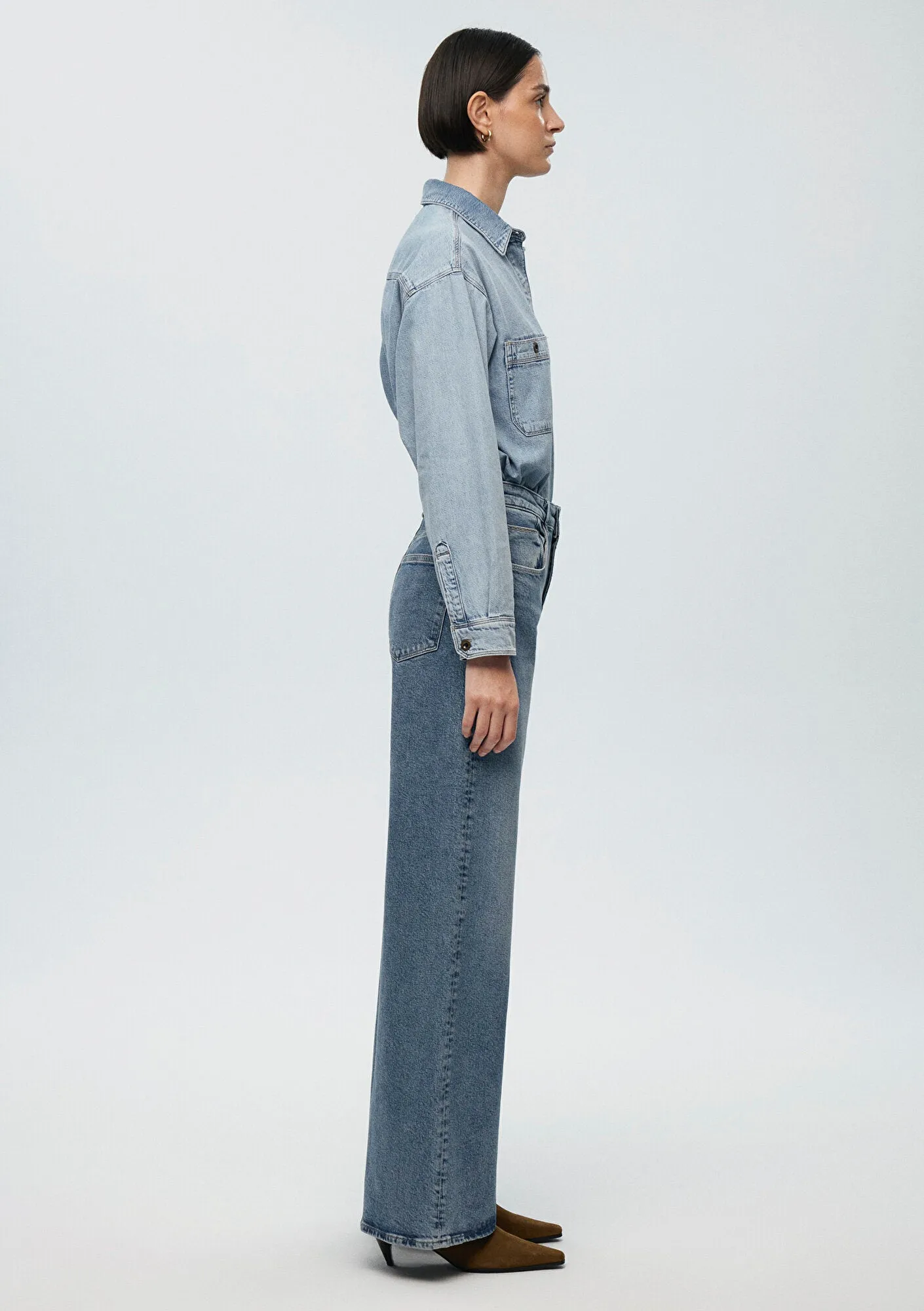 Linda Light Used Denim Jean Pants