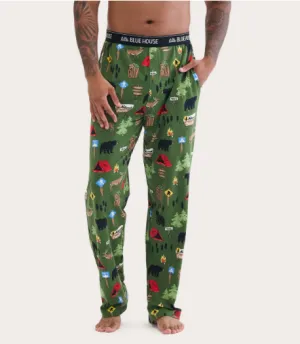 Little Blue House Hiking Trail Men's Jersey Pajama Pants