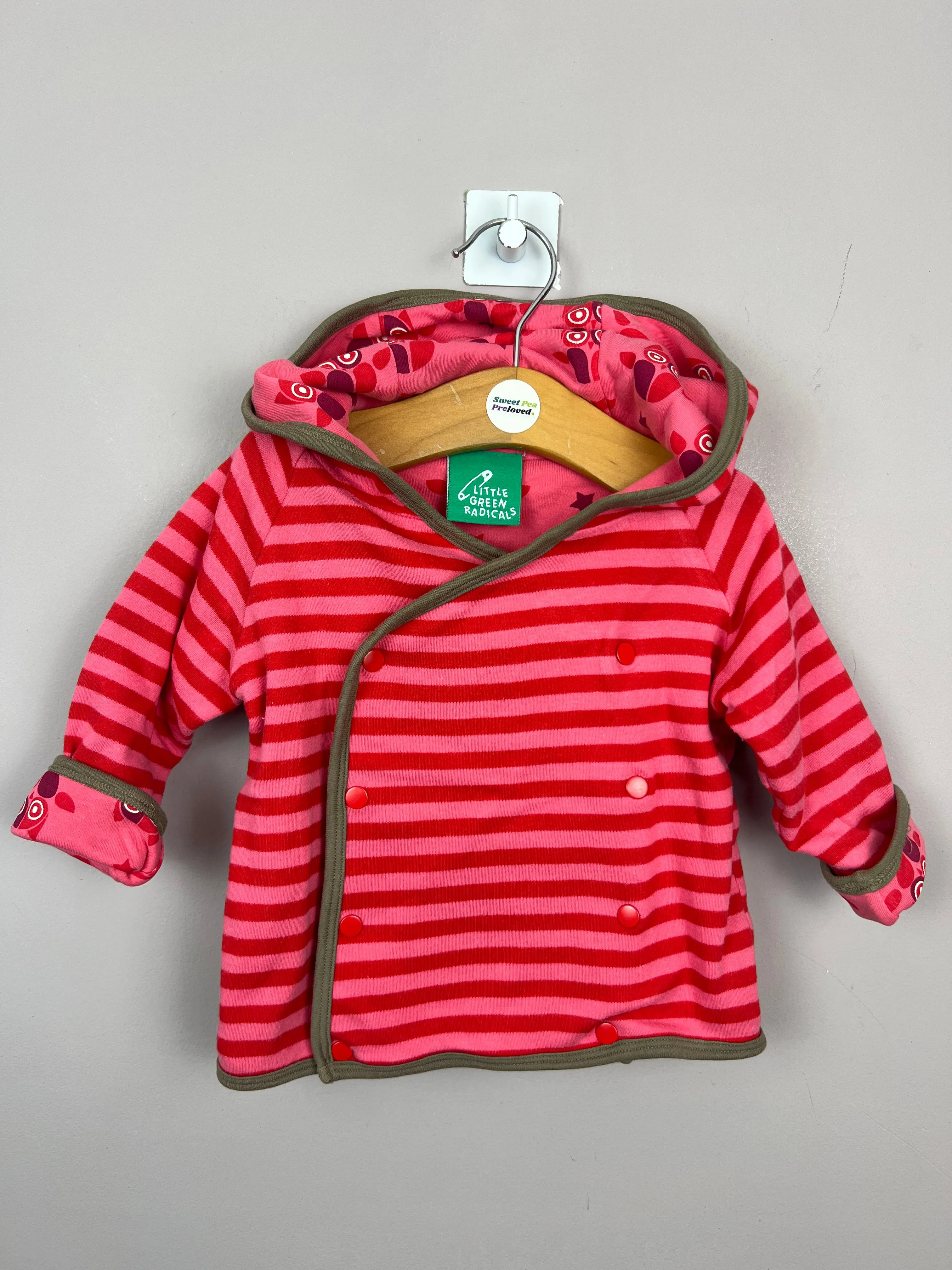 Little Green Radicals Little Owl Jacket 0-3m