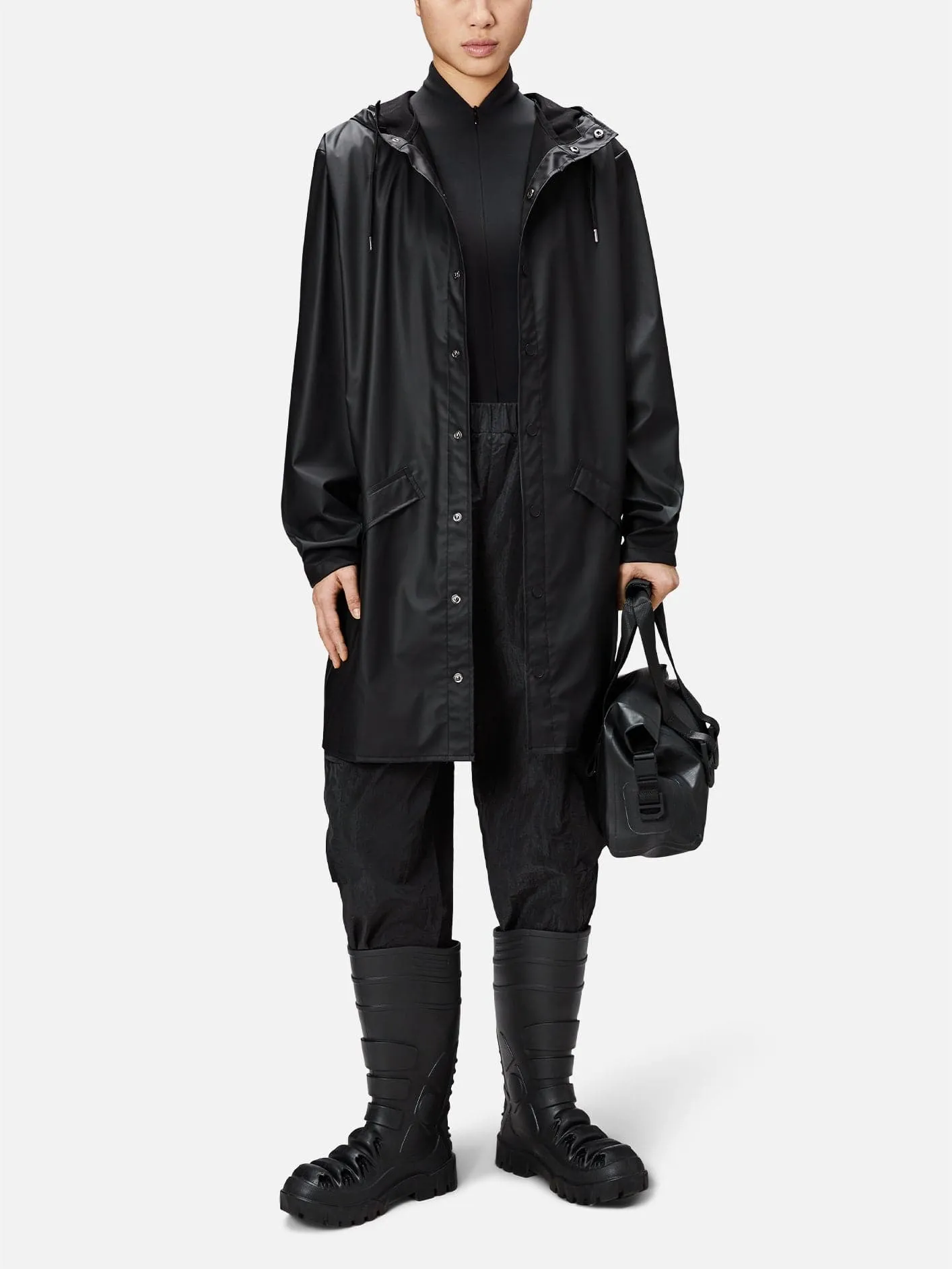 Long Jacket W3 - Black