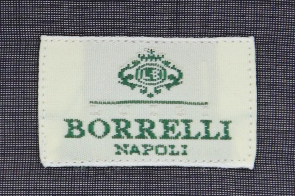 Luigi Borrelli Gray Shirt - Slim