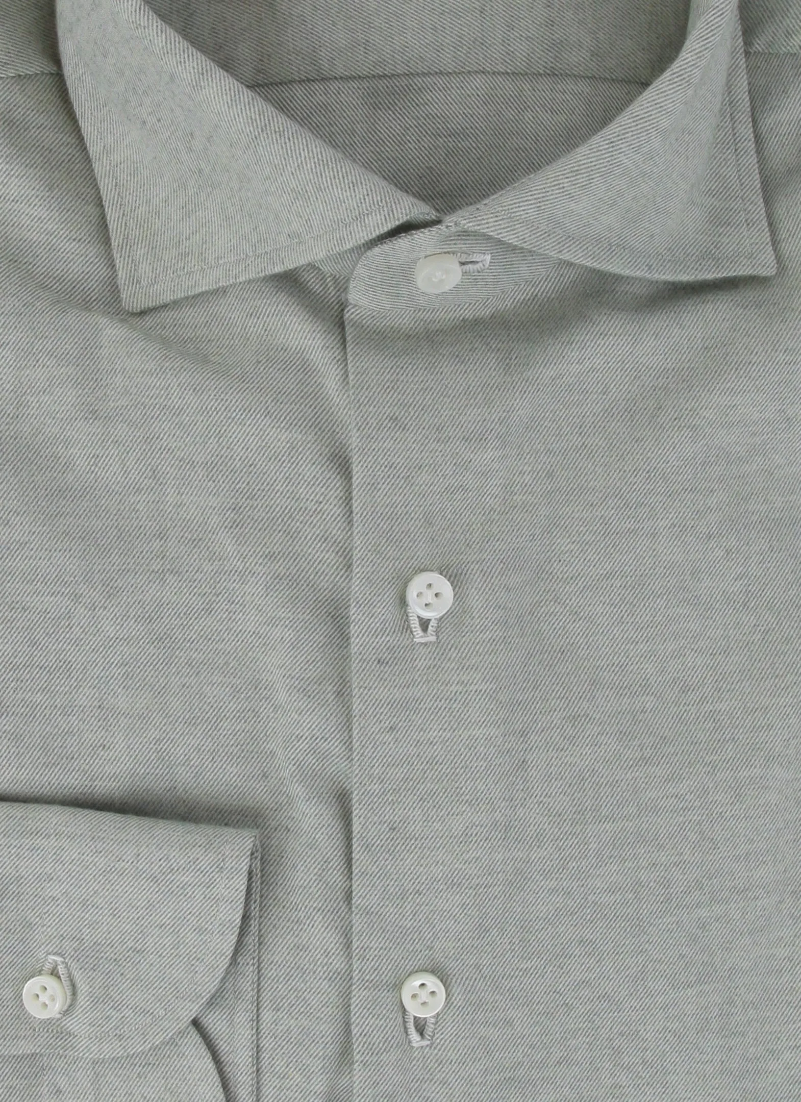 Luigi Borrelli Green Shirt - Slim