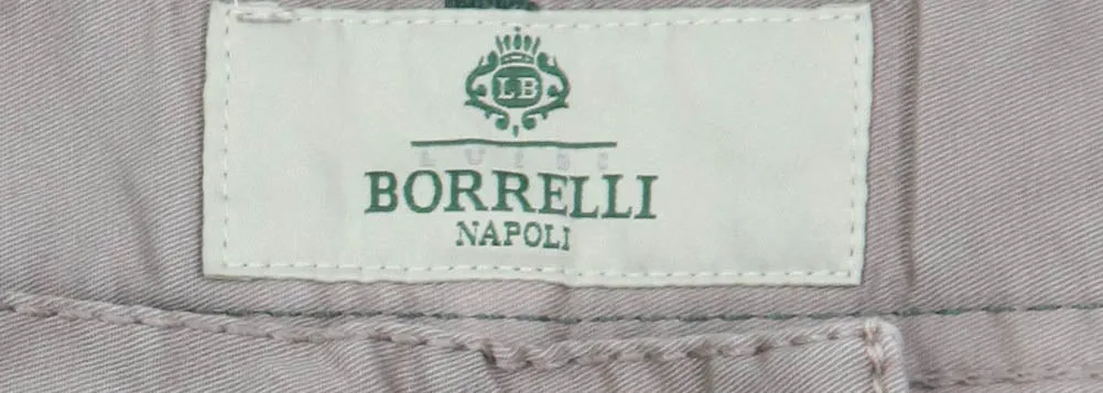 Luigi Borrelli Light Brown Pants - 35 US / 51 EU