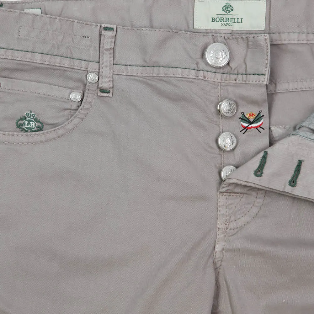 Luigi Borrelli Light Brown Pants - 35 US / 51 EU