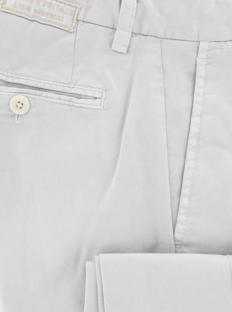 Luigi Borrelli Light Gray Pants - 34 US / 50 EU