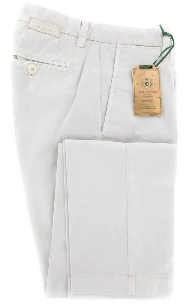 Luigi Borrelli Light Gray Pants - 34 US / 50 EU
