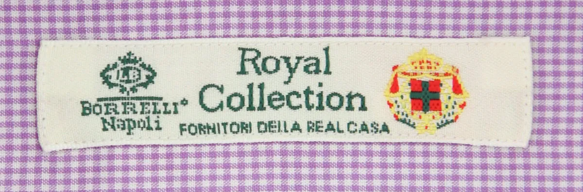 Luigi Borrelli Purple Shirt - Slim