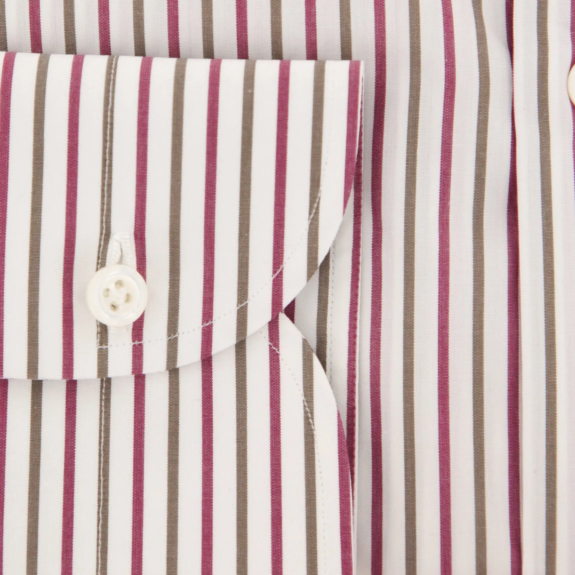 Luigi Borrelli Red Shirt - Slim
