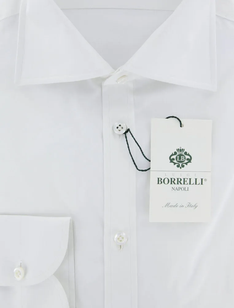 Luigi Borrelli White Shirt - Slim