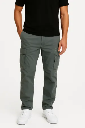 LumiNovi | Cargo Pants Elastic Waist Loose Fit