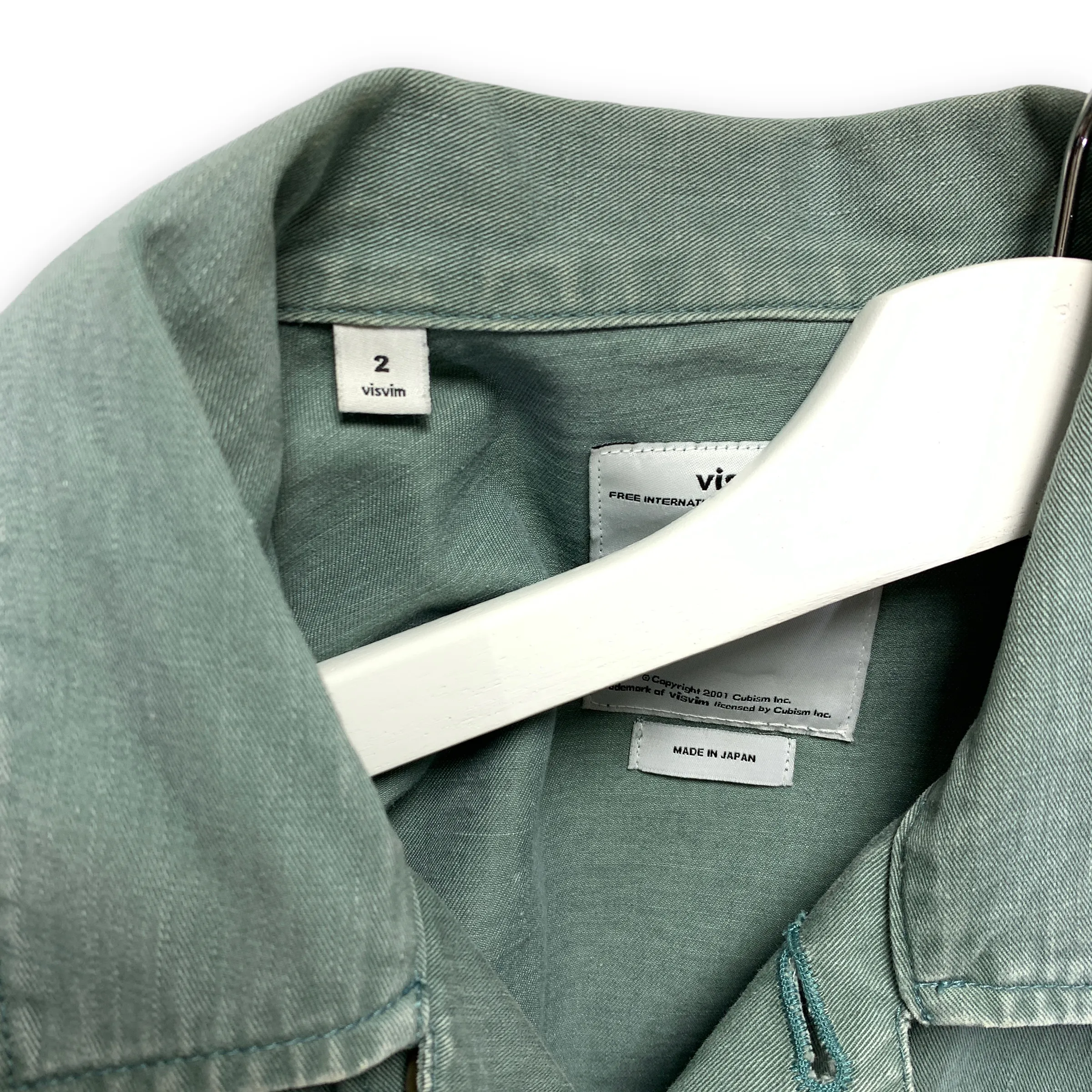 [M] Visvim 13SS Kilgore Jacket Dmgd Chino Green