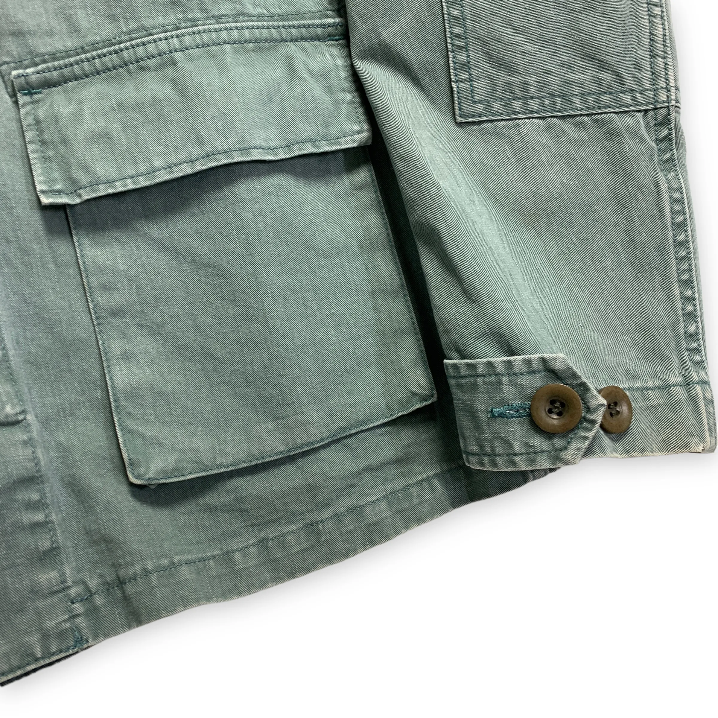 [M] Visvim 13SS Kilgore Jacket Dmgd Chino Green