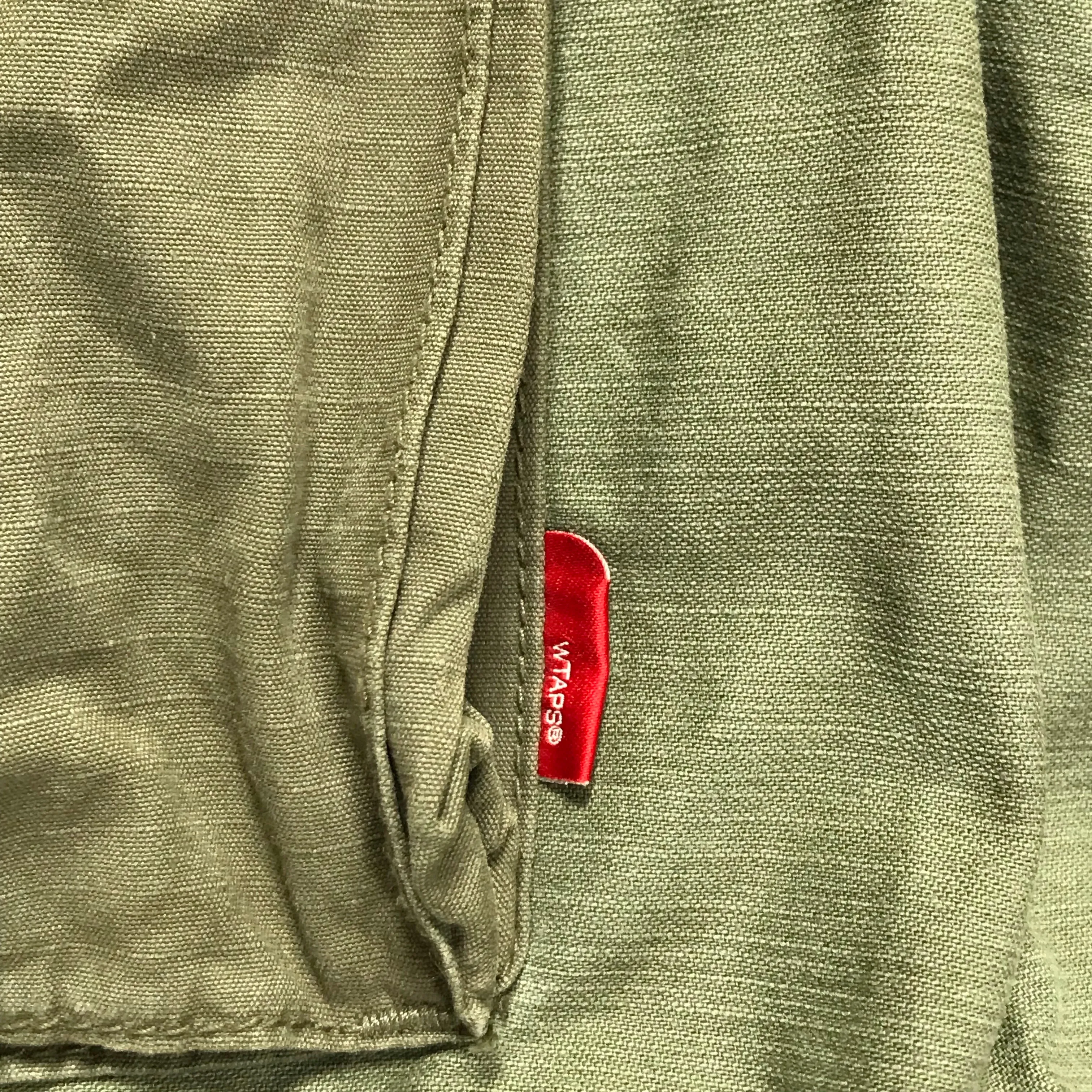 [M] WTaps12SS Ripstop M-65 Jacket Olive