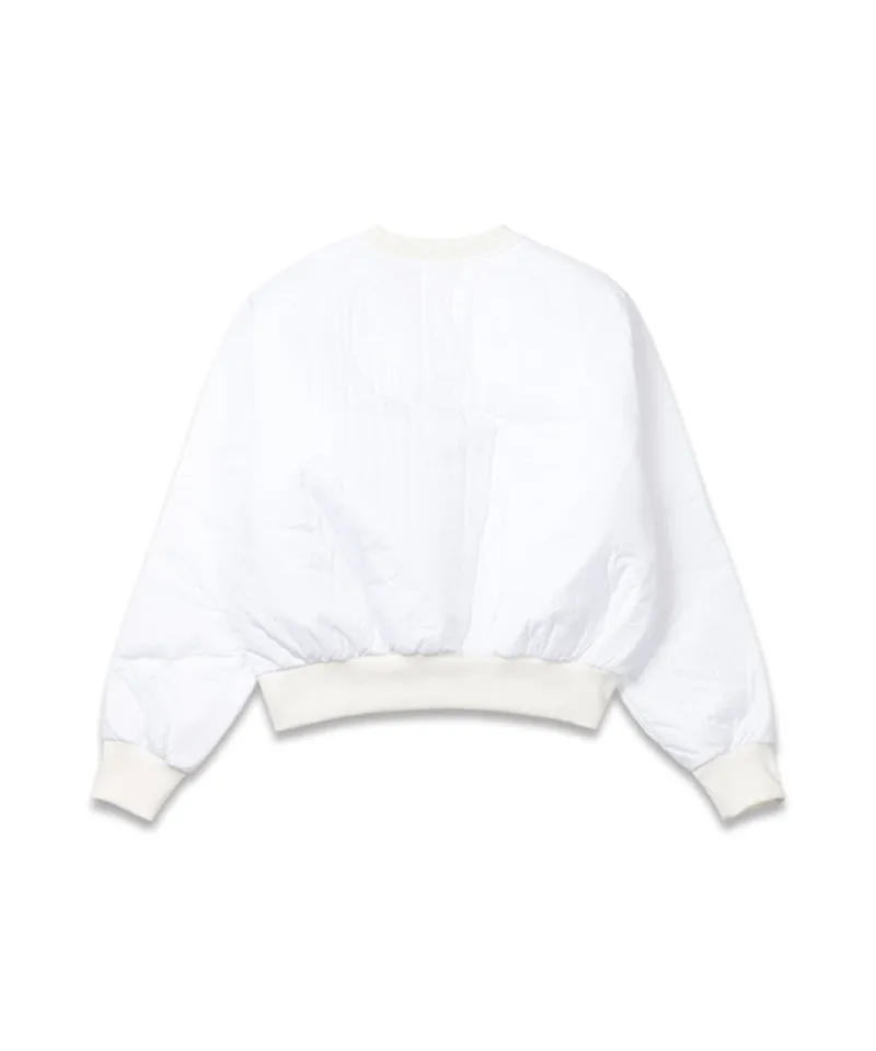 MACKY Golf: Padded Round Sweat - White
