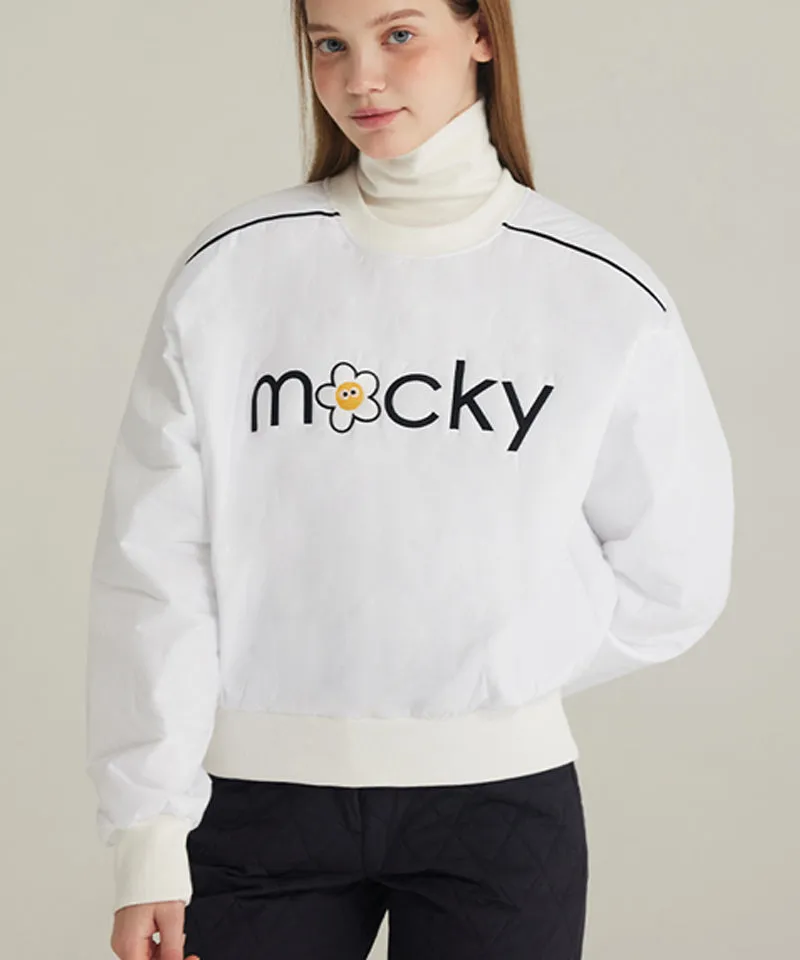 MACKY Golf: Padded Round Sweat - White