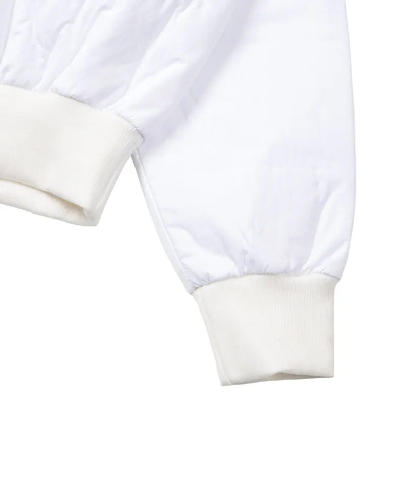 MACKY Golf: Padded Round Sweat - White