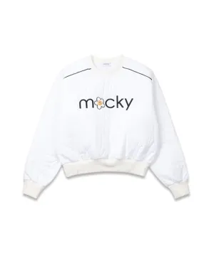 MACKY Golf: Padded Round Sweat - White