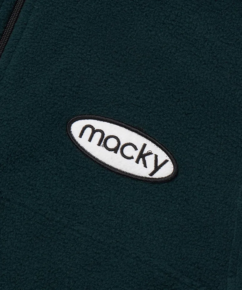 MACKY Golf: Soft Fleece Vest - Green