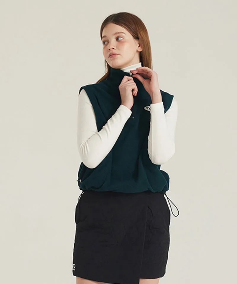 MACKY Golf: Soft Fleece Vest - Green