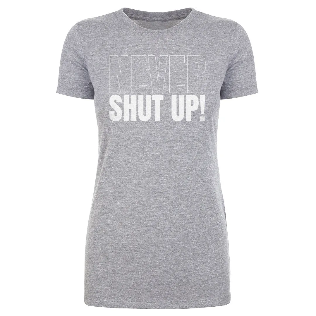 Marcellus Wiley Never Shut Up Outline WHT