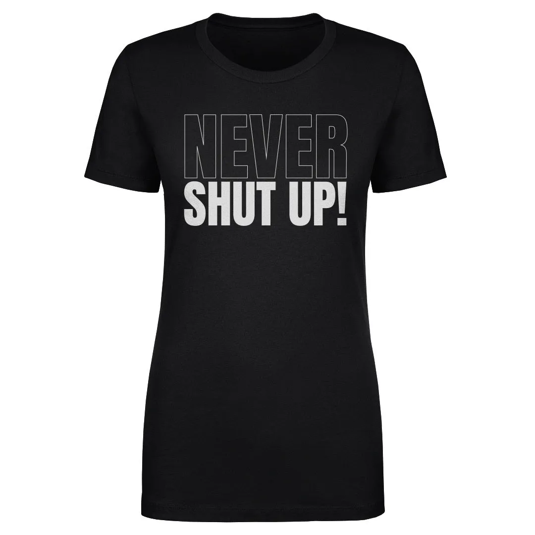 Marcellus Wiley Never Shut Up Outline WHT