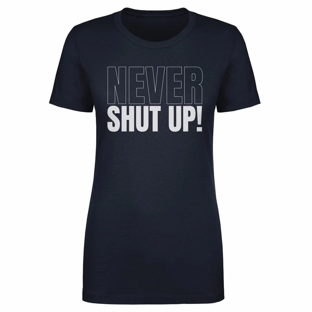 Marcellus Wiley Never Shut Up Outline WHT