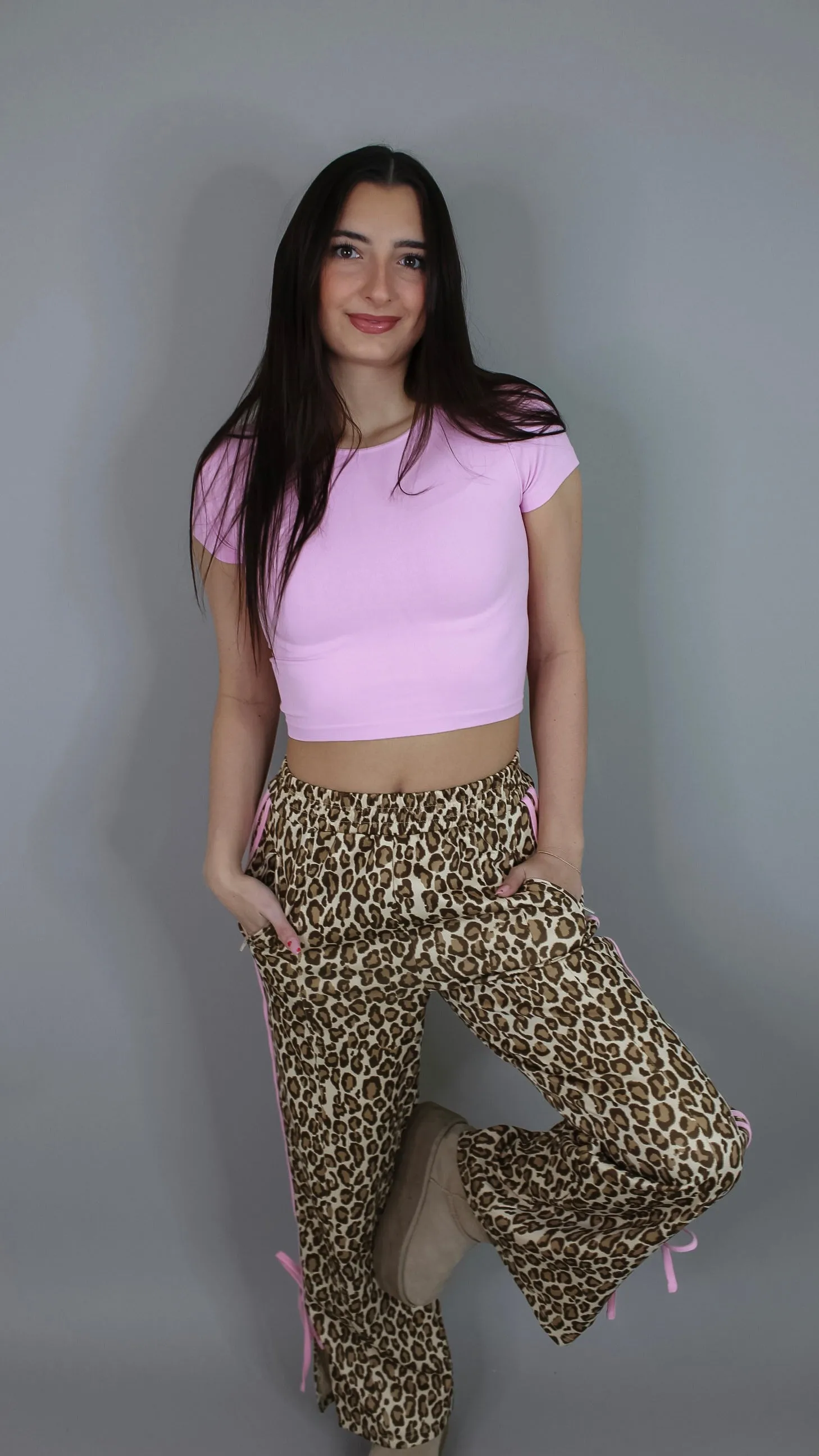 Margo Baby Tee - Peony Pink