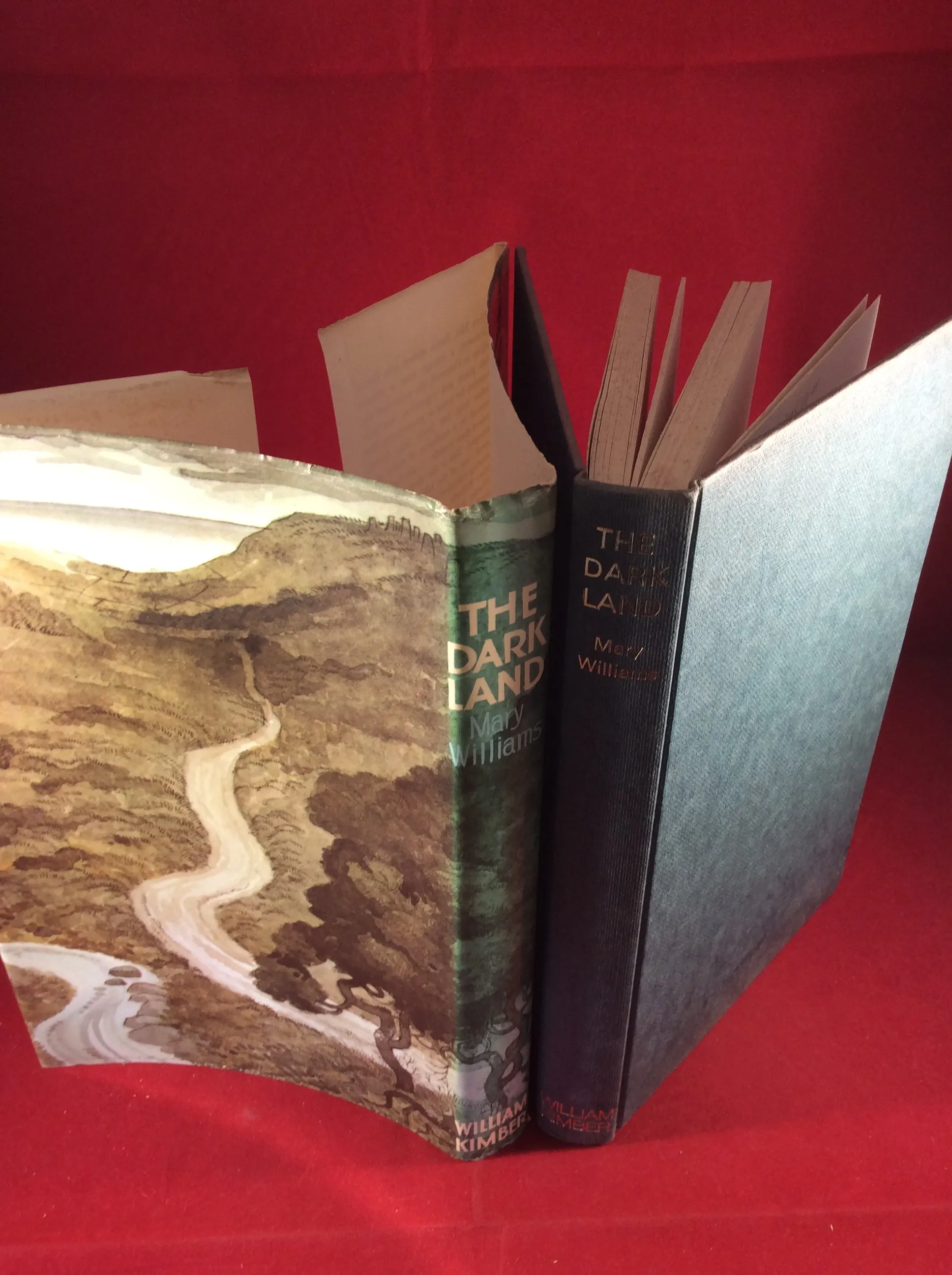 Mary Williams, The Dark Land: A Book of Cornish Ghost Stories, William Kimber, 1975, First Edition, Signed and Inscribed.