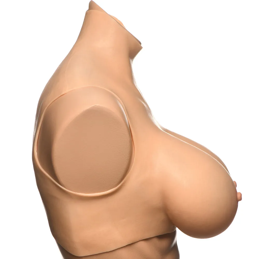Master Series Perky Pair G-Cup Silicone Breasts