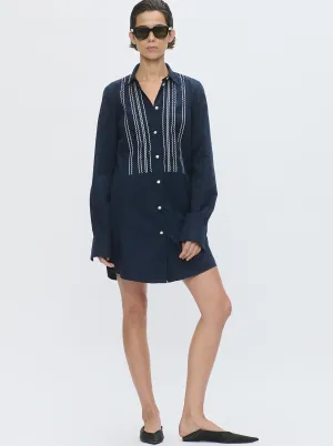MATTIA shirt dress Navy