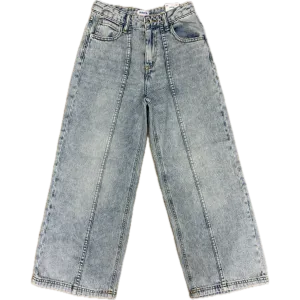 Mayoral Light Denim Wide Leg Pants