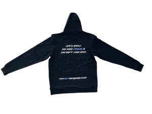Medium - MC Motosport Hoodie - Life Is Simple Quote