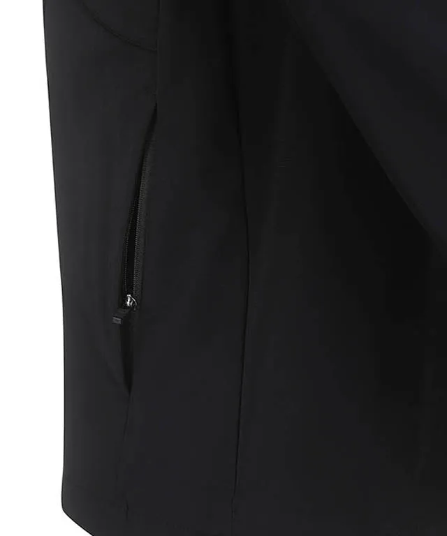 Men's Back Logo Point Jersey Jacket - Black