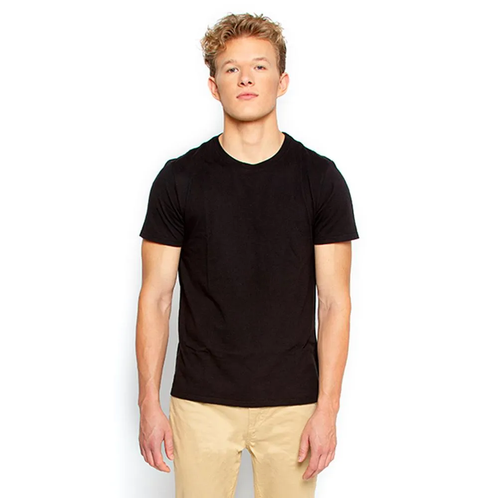 Men's Black T Shirt Crew Neck | Nimble Basics