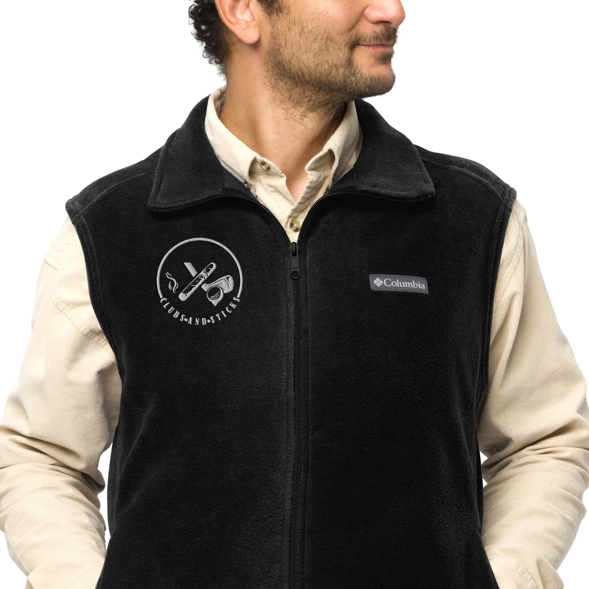 Men’s Columbia fleece vest