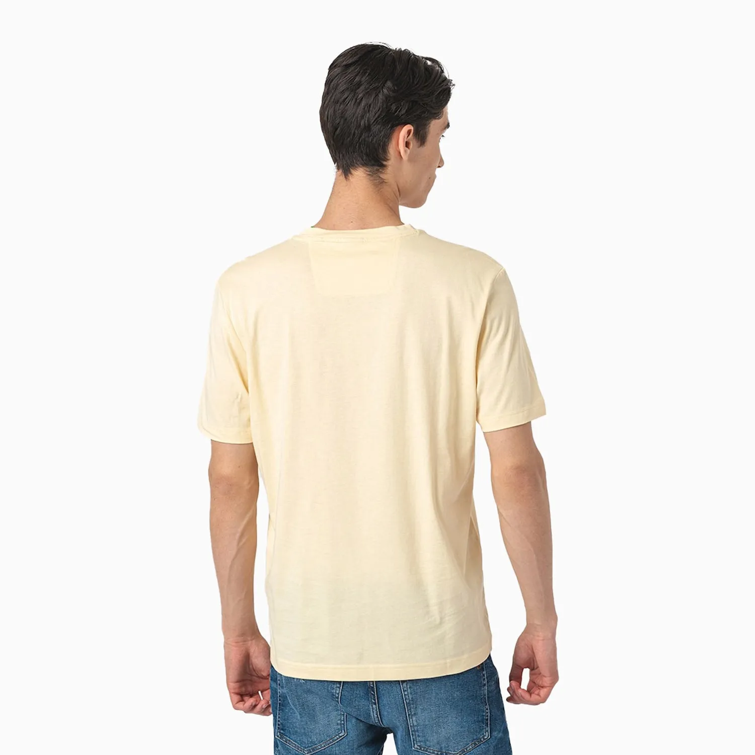 Men's Cotton Jersey Regular Fit T-Shirt With Signature Artwork
