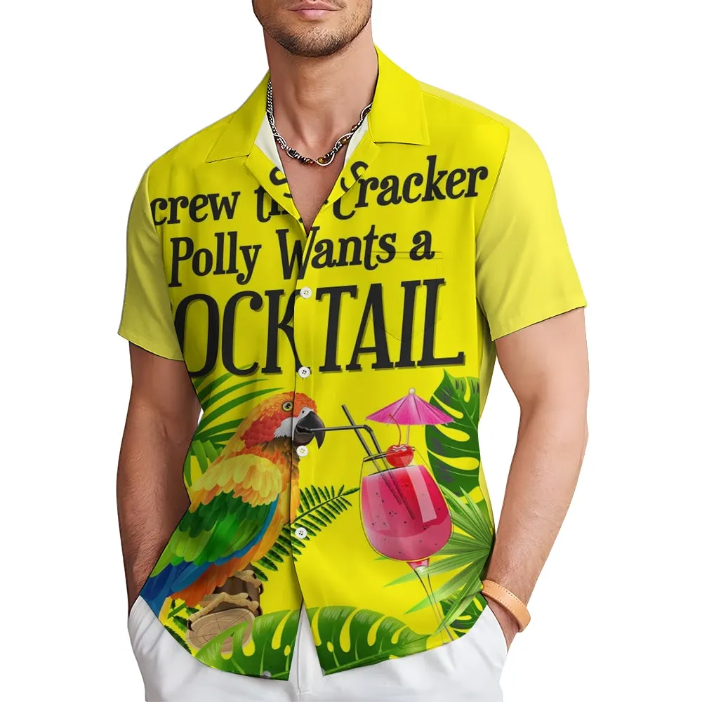 Men's Hawaiian Casual Short Sleeve Shirt 2310000148