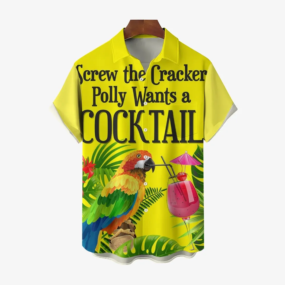 Men's Hawaiian Casual Short Sleeve Shirt 2310000148