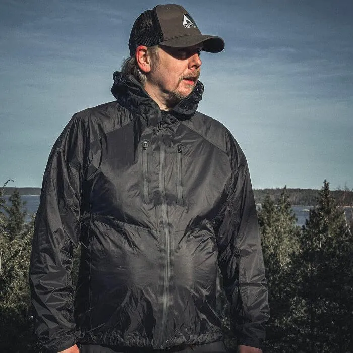 Men's / Unisex Waterproof Ventilated Rain Jacket Superlite – Lightweight & Durable Protection for Hikers, 20 000 mm HH