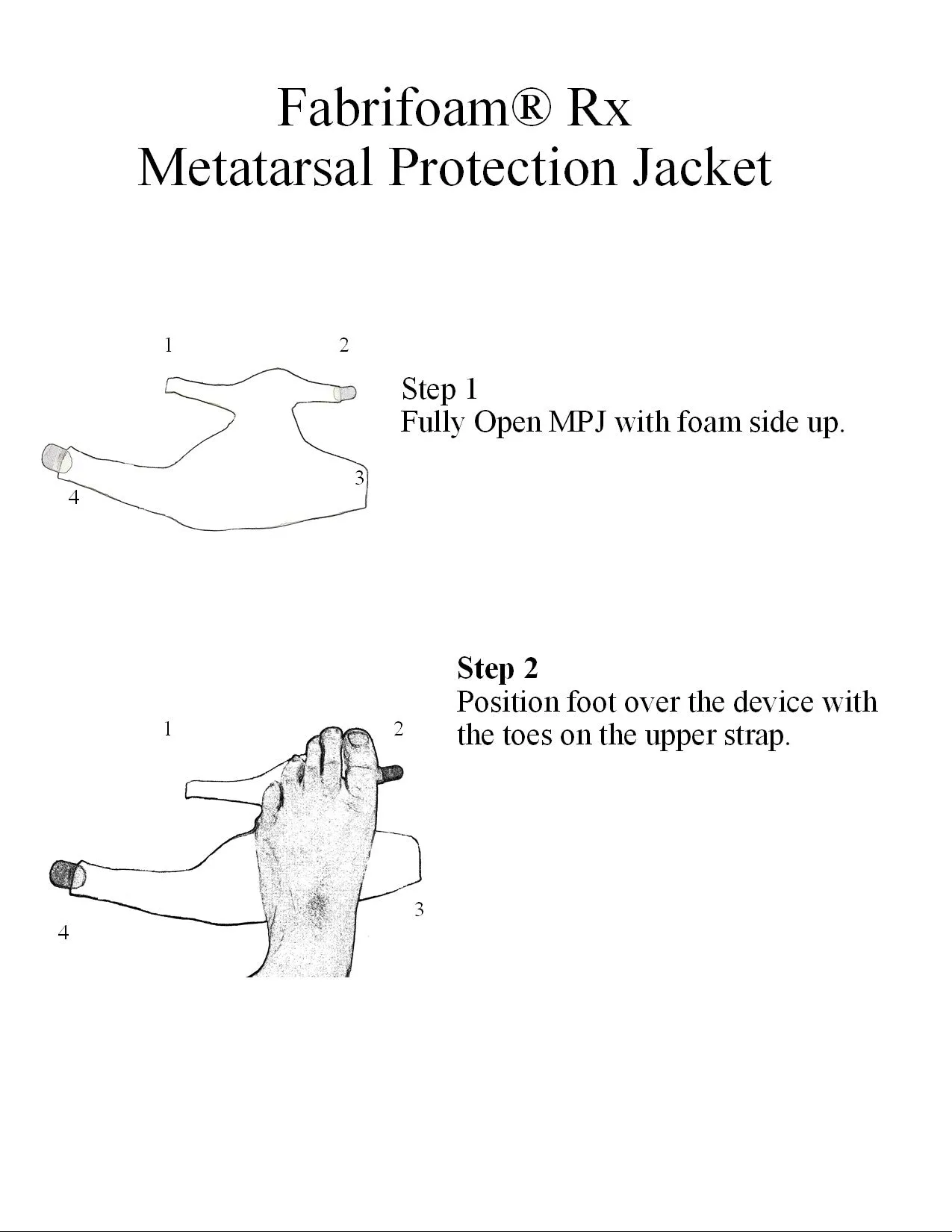Metatarsal Protection Jacket