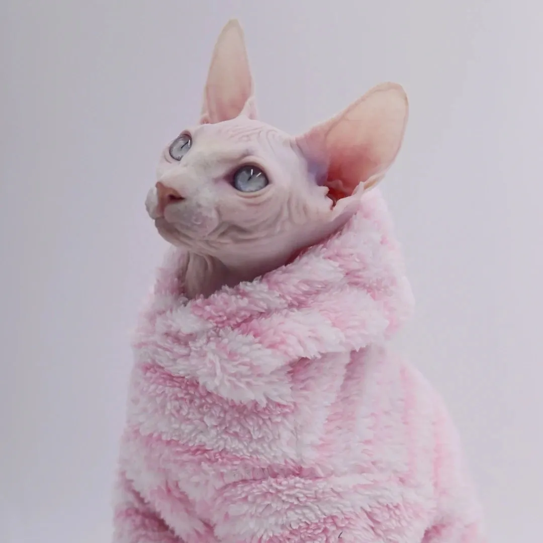 Mink Fleece Cardigan Jacket for Sphinx