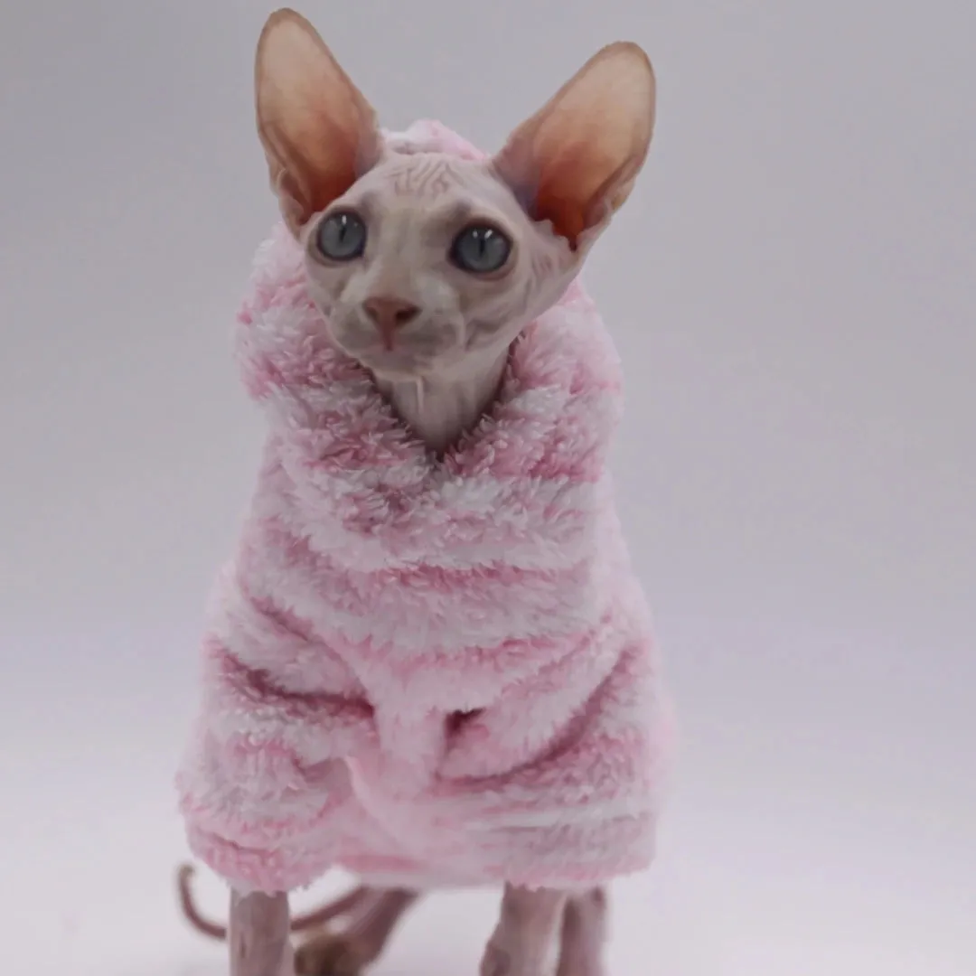 Mink Fleece Cardigan Jacket for Sphinx