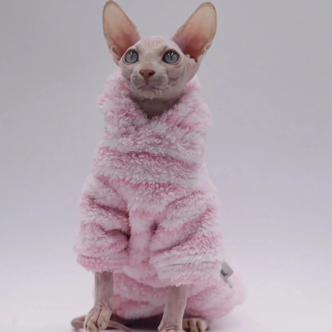 Mink Fleece Cardigan Jacket for Sphinx