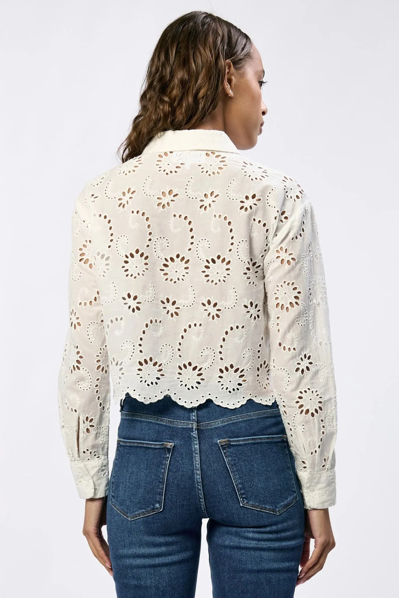 Miranda Novelty Shirt White